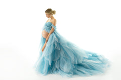 Black Fridal Sale Ombre Maternity Dress