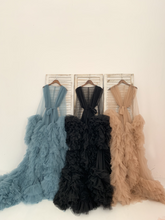 Long Sleeves Free Size Maternity Robe Maternity Dress for Photo Shoot