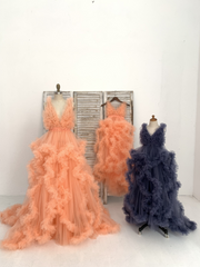 Mommy&Me Dress Maternity Dress for Photo Shoot Maternity Gown Photography Dress