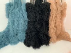 Long Sleeves Free Size Maternity Robe Maternity Dress for Photo Shoot