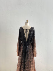 Ombre Sequin Maternity Dress for Photo Shoot Photography Dress