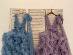 Ruffle Tulle Maternity Dress for Photo Shoot Photography Dress