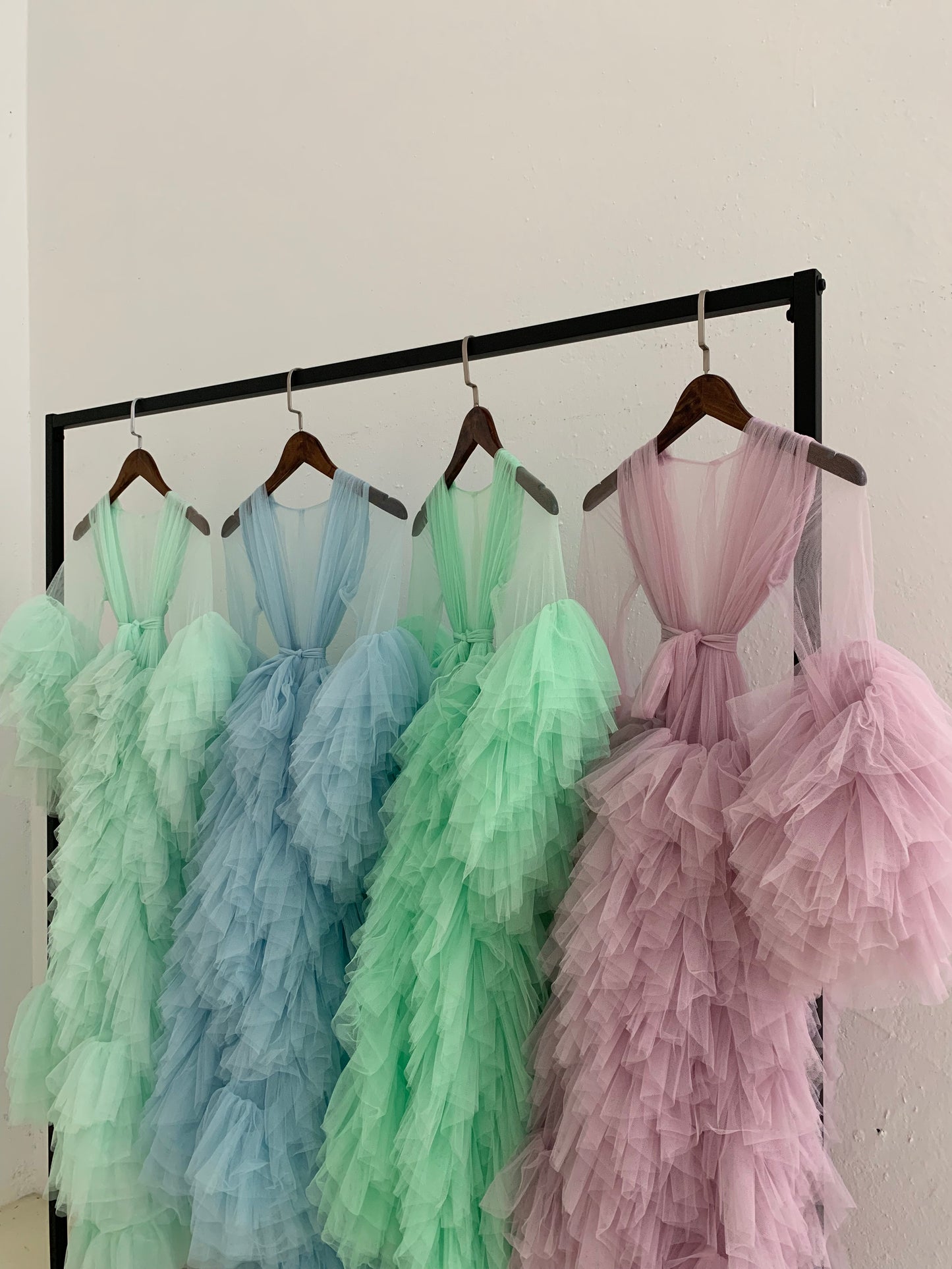 Kids Tulle Robe Mommy&Me Dress Photography Dress