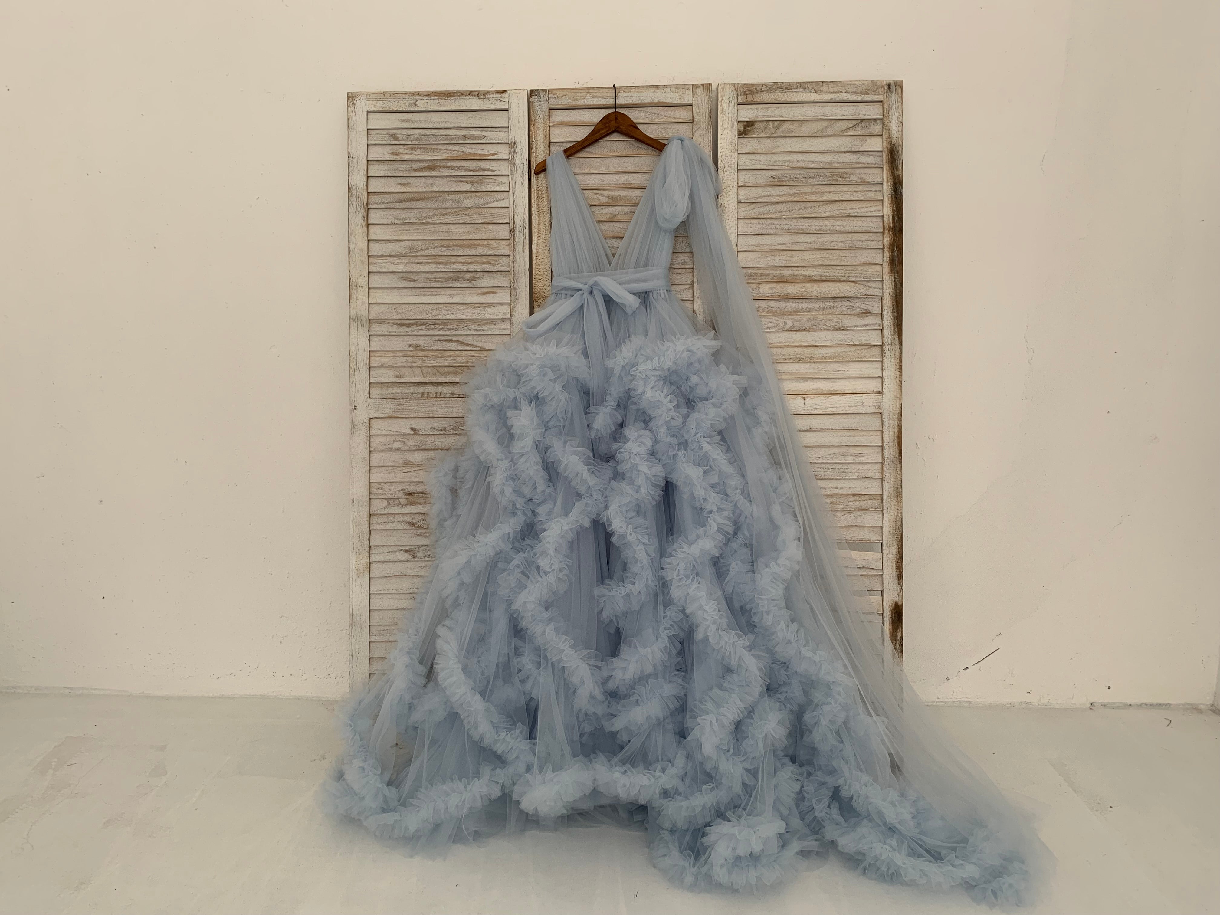 Dusty Mauve Big Bow Tulle Maternity Dress for Photo Shoot Maternity Go reathua Dusty Mauve Big Bow Tulle Maternity Dress for Photo Shoot Maternity Go reathua