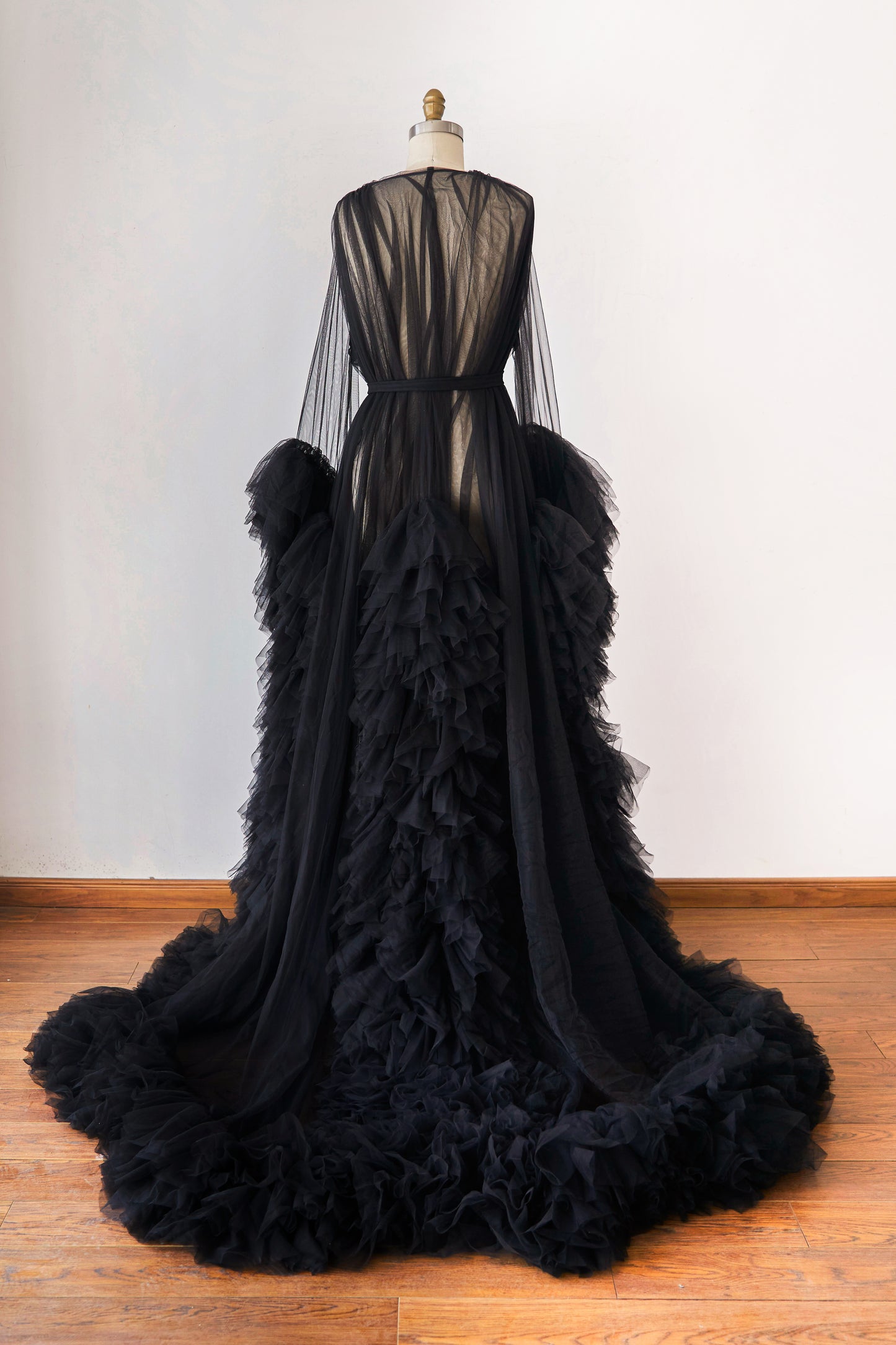 Black Maternity Dress for Photo Shoot Photography Dress Robe